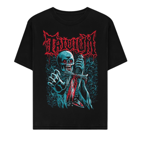 Skeleton Emblem Tee | Trivium Official Store Skeleton Emblem Tee | Trivium Official Store